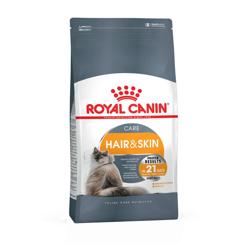 غذای خشک گربه مراقبت از پوست و مو رویال کنین Royal Canin Hair & Skin Care