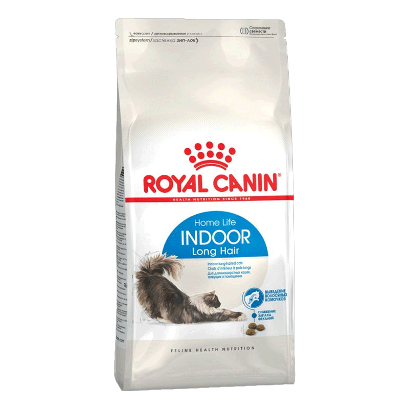 غذای خشک گربه رویال کنین Royal Canin Indoor Home Life Long Hair