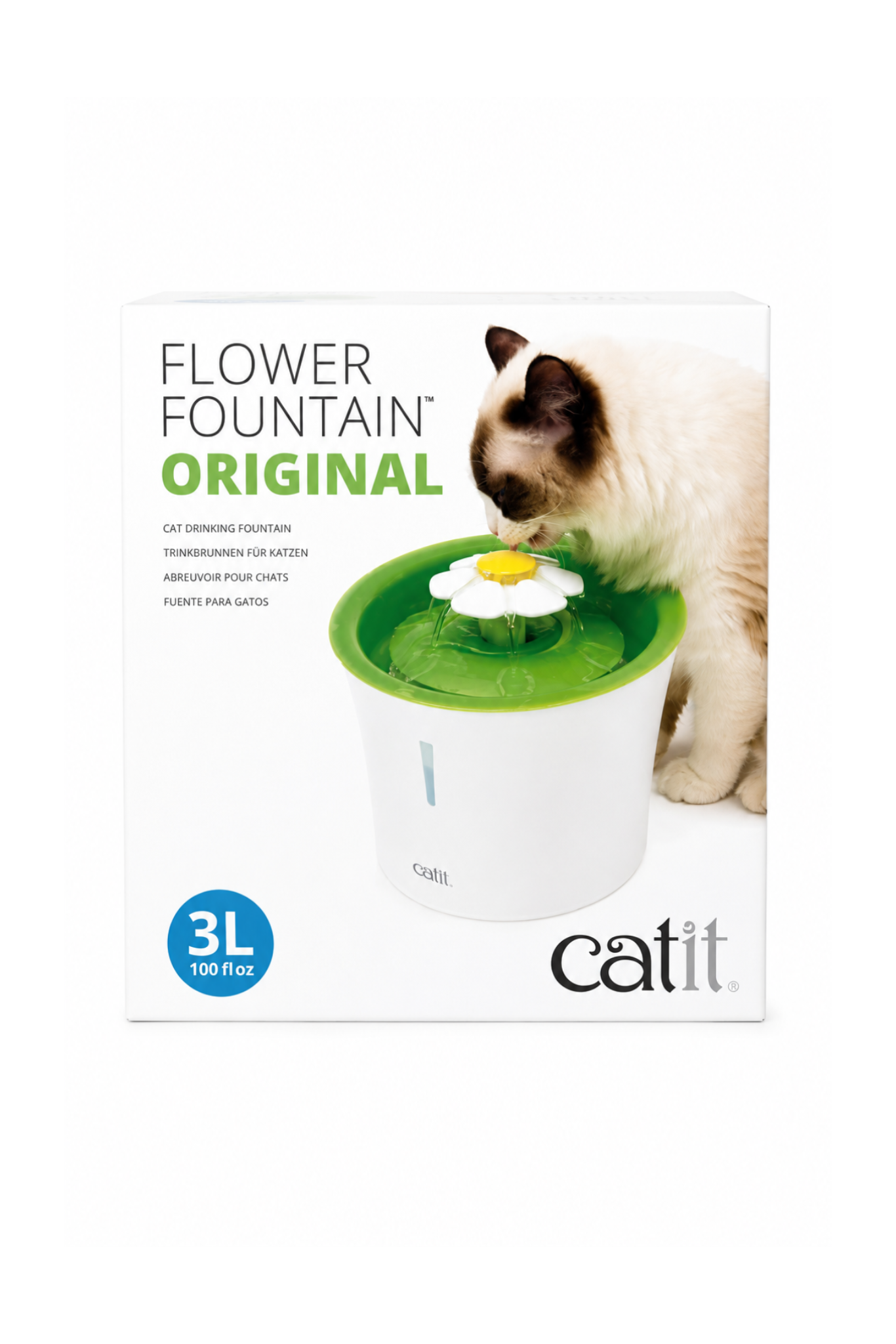 آبخوری اتوماتیک 3 لیتری Catit اورجینال | آب تازه و فیلتر شده برای سگ و گربه